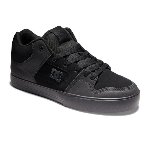  Chaussures DC Pure Mid Adys400082 Noir/noir/gomme (Kkg)