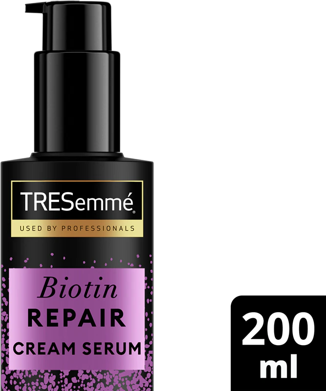 TRESemmé Biotin Repair Leave-In Cream Serum für makellos aussehendes Haar