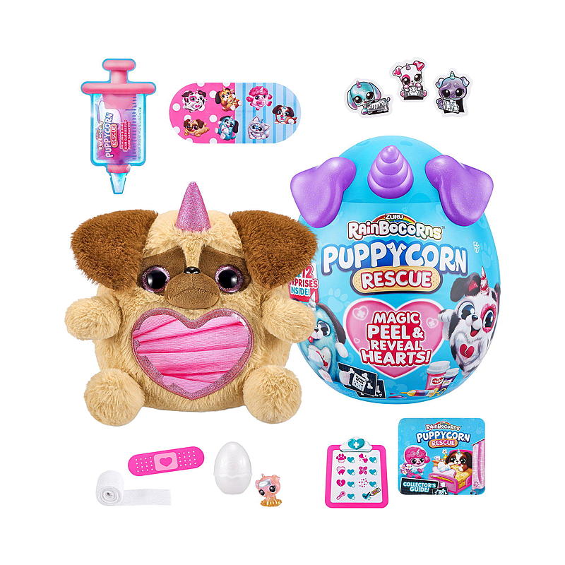 Rainbocorn Rainbocorns Puppycorn Lentejuelas Sorpresa S5