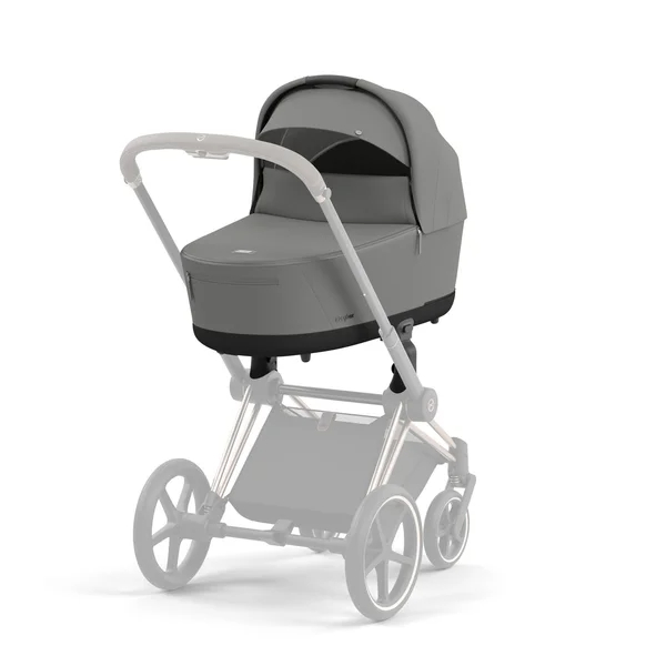 Cybex Priam V4 -rattaasetti Mirage Grey, runko mattamusta