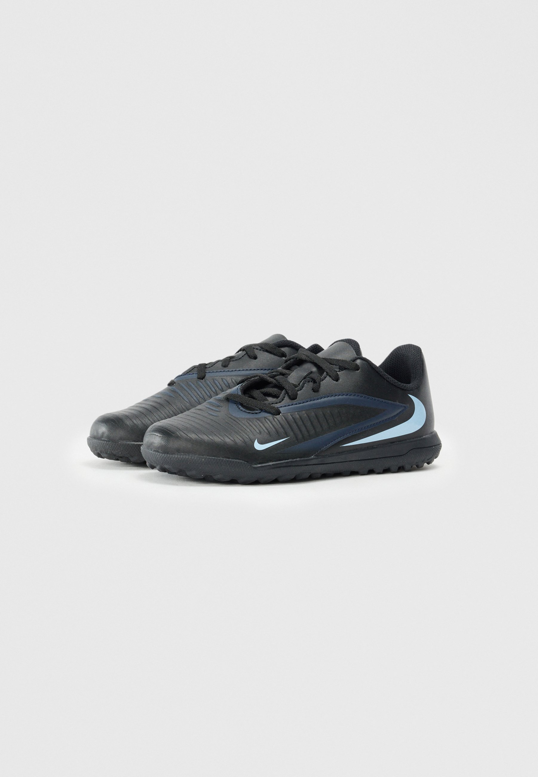 Chaussures de football Nike Performance JR PHANTOM 6 LOW CLUB TF UNISEX - Terrain ferme - Noir