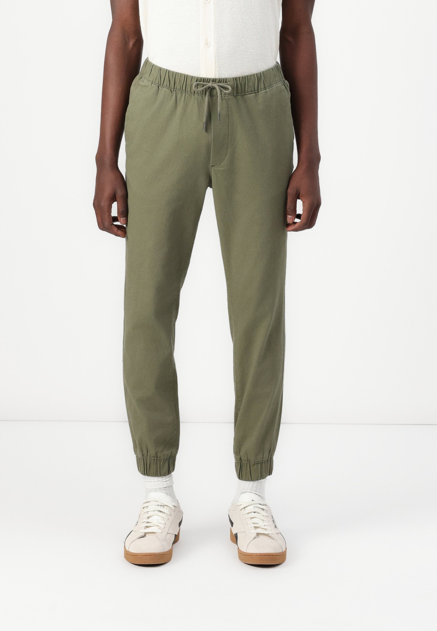 Jack & Jones JPSTGORDON DAVE - Broek - stoffige olijfgroen