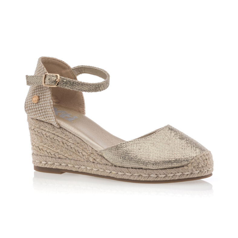 Dámské žluté espadrilky/provazové podrážky