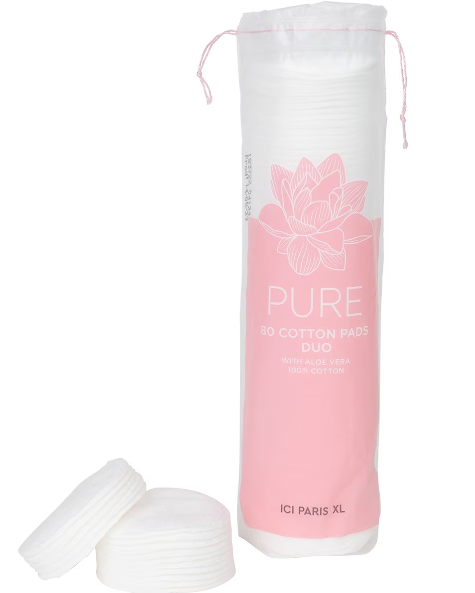 ICI PARIS XL DISCHETE DUO DIN BUMBAC PUR CU ALOE VERA 100% BUMBAC - 80 DE DISCHETE