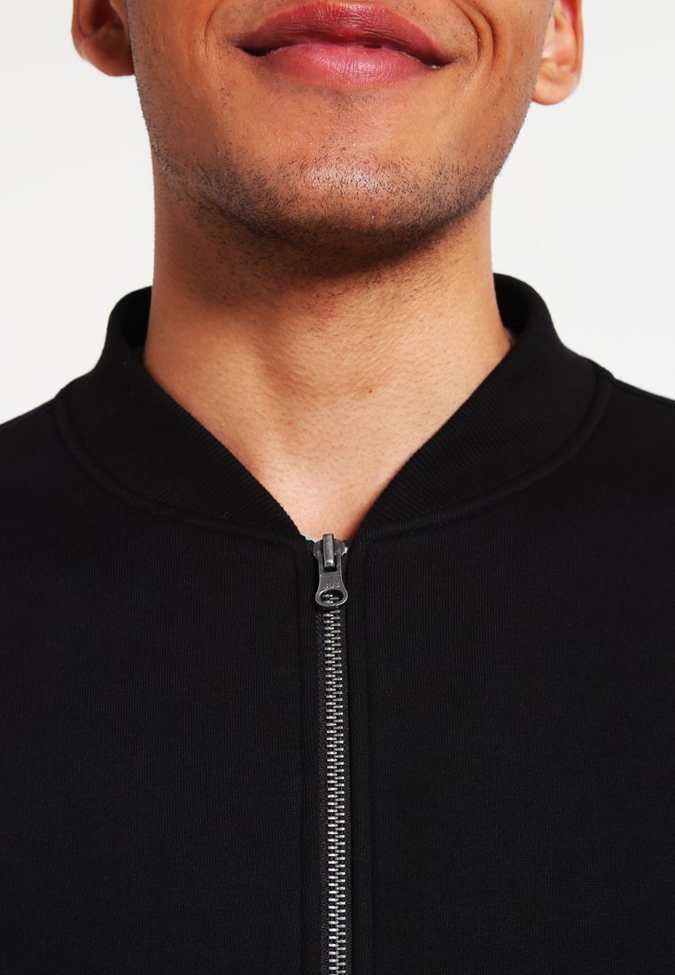 Jaqueta bomber Urban Classics - Moletom com zíper - preta