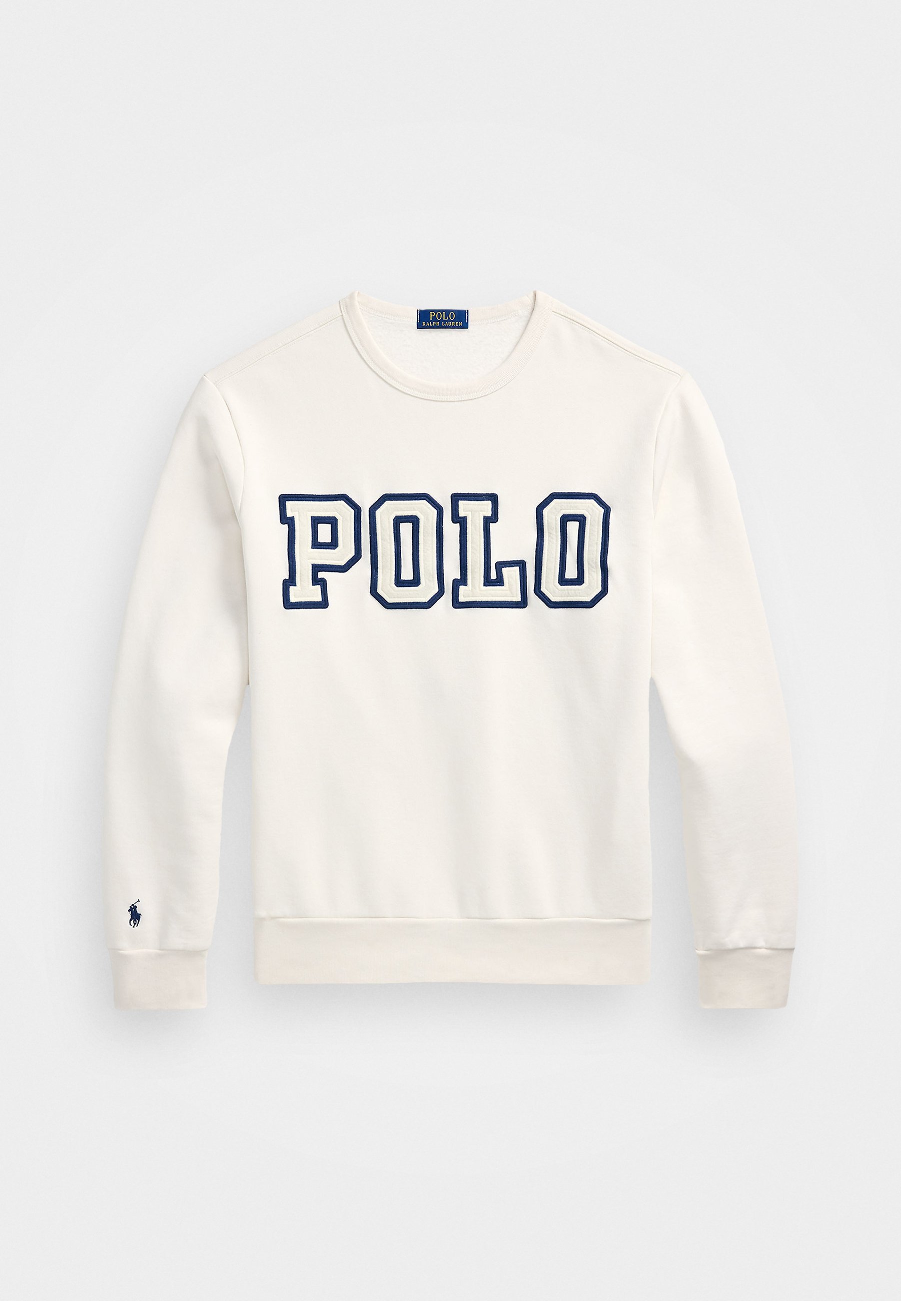 Felpa in pile con logo Polo Ralph Lauren - Felpa - nevis