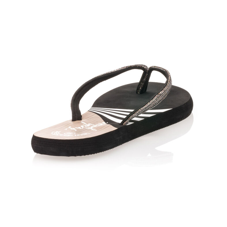 Sorte klipklappere / sandaler til kvinder