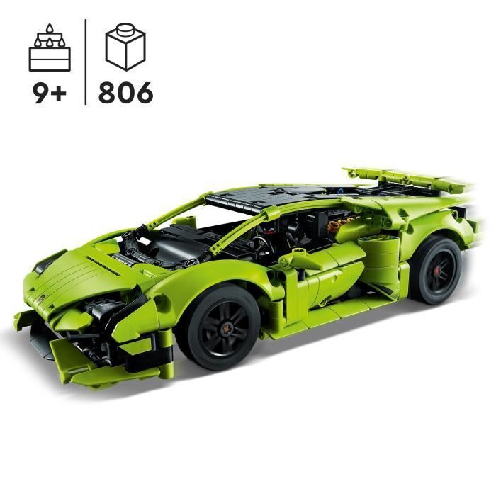 LEGO® Technic 42161 Lamborghini Huracán Tecnica, Automodellbausatz für Kinder und Motorsportfans