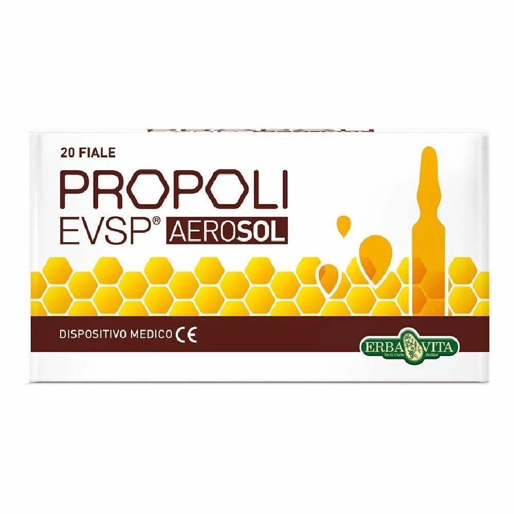 ERBA VITA Propolis Evsp Aerosol 20 flesjes x 2 ml medisch hulpmiddel