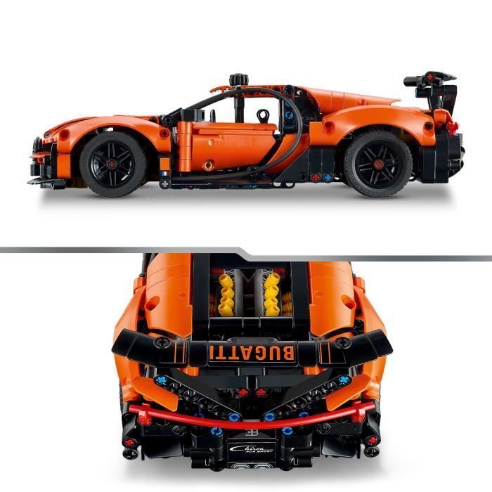 LEGO Technic 42222 Hypercar Bugatti Chiron Pur Sport - Macchinina giocattolo per bambini dai 9 anni in su - Regalo
