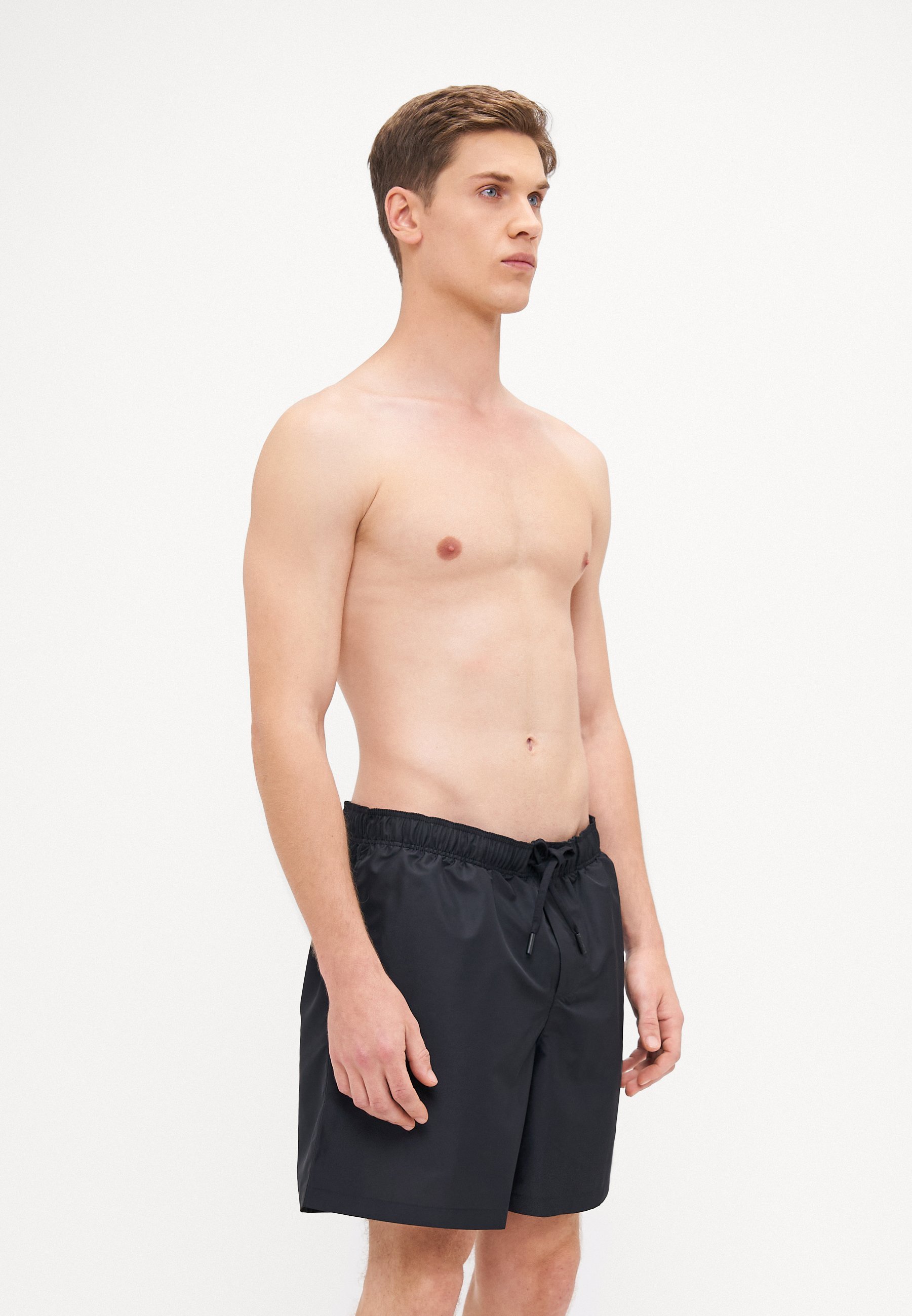 Versace SWIM GOLFO MEDUSA PATCH - Zwembroek - zwart