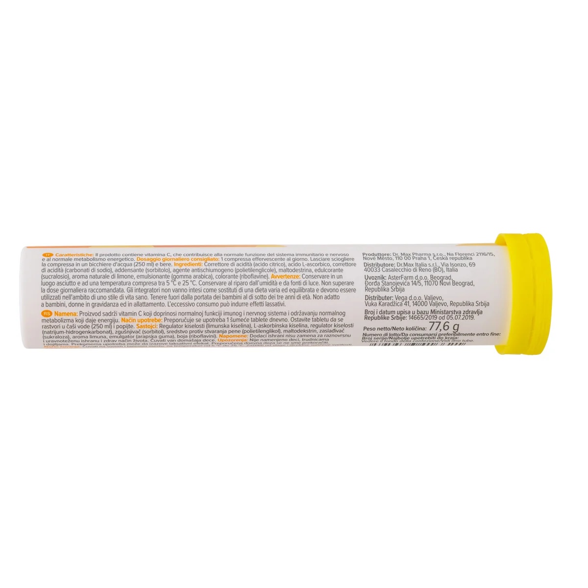 DR. MAX Dr.Max Vitamin C 1000 mg 20 Brausetabletten mit verlängerter Wirkstofffreisetzung