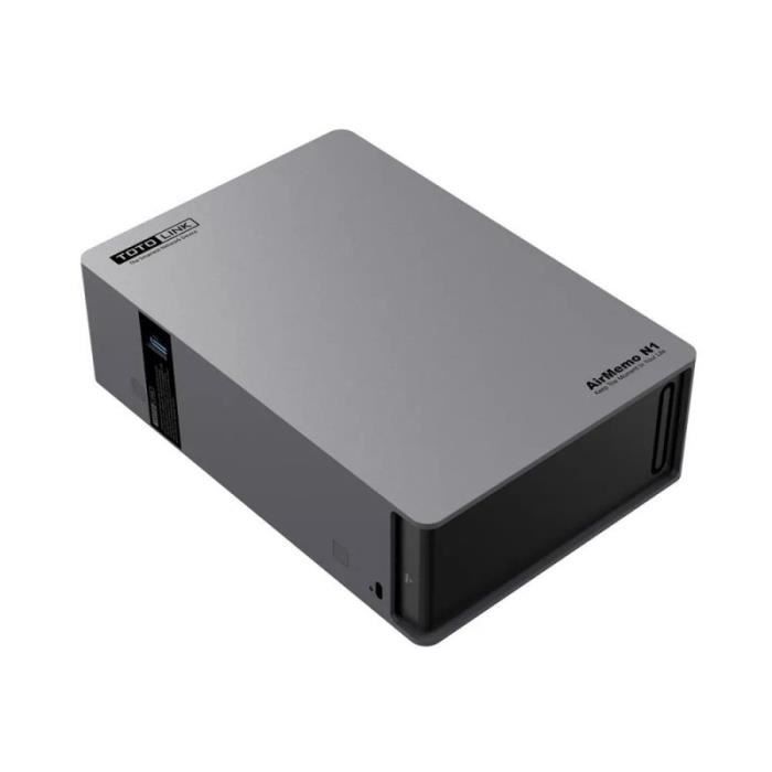 Server NAS - Totolink - AirMemo N1 - 1 x SATA - 2 GB RAM - 1 x RJ45 1000 Mbps
