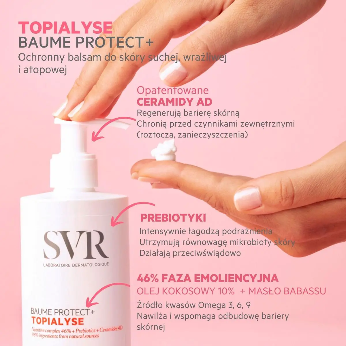 SVR Topialyse Baume Protect+ Balsam do ciała 200ml