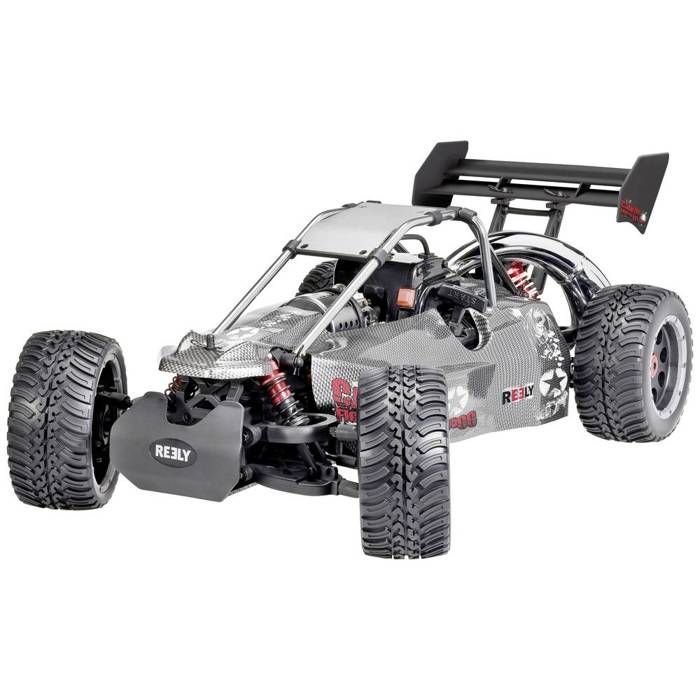 REELY Carbon Fighter III Buggy RC Nitro in edizione limitata - 4 ruote - Pronto all'uso - 2,4 GHz