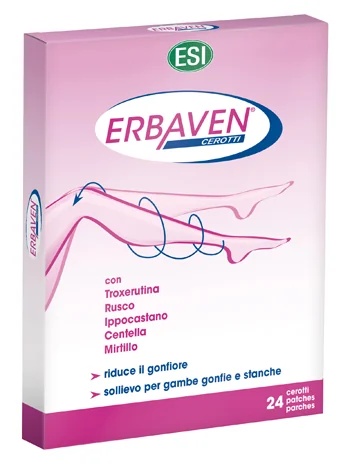 ESI Esi Erbaven Pflaster, 24 Stück, Fußlinderung