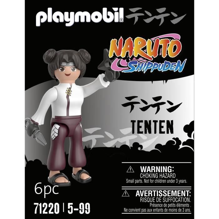 PLAYMOBIL 71220 Tenten - Naruto Shippuden - Dès 5 ans