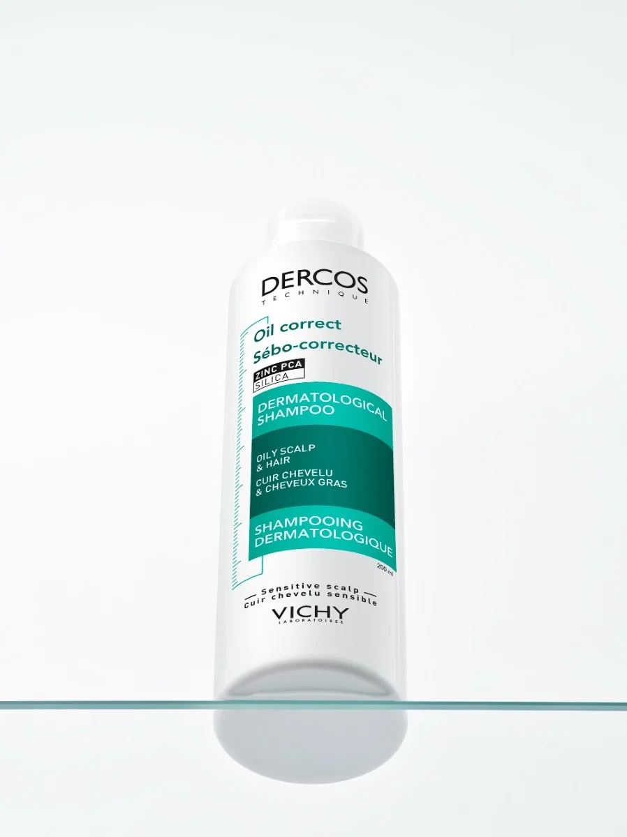 VICHY Vichy Dercos Technique Oil Control Shampoo 200ml Talgregulerende shampoo