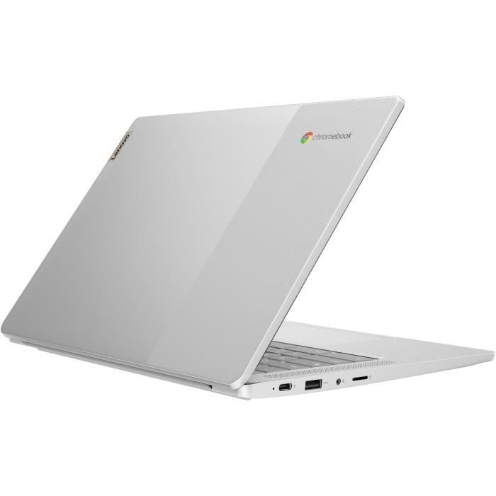 LENOVO IdeaPad Slim 3 14M868 Chromebook Laptop | Chrome OS - 14'' FHD - MT8186 - 4GB RAM - 64GB di memoria - AZERTY