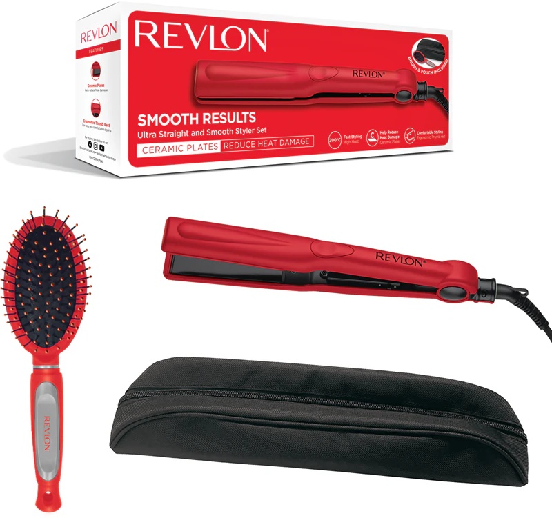 Darilni set za ravnanje las Revlon Beauty Straightener