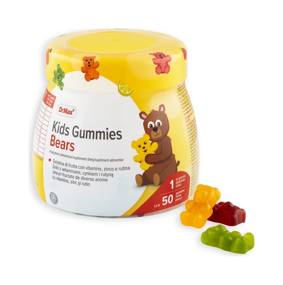 DR. MAX Dr.Max Kids Gummies Bears 50 stuks multivitaminesnoepjes voor kinderen