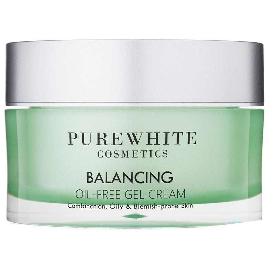 „Pure White Cosmetics“ veido kremas, balansuojantis, be aliejaus, gelinis kremas – 50 ml