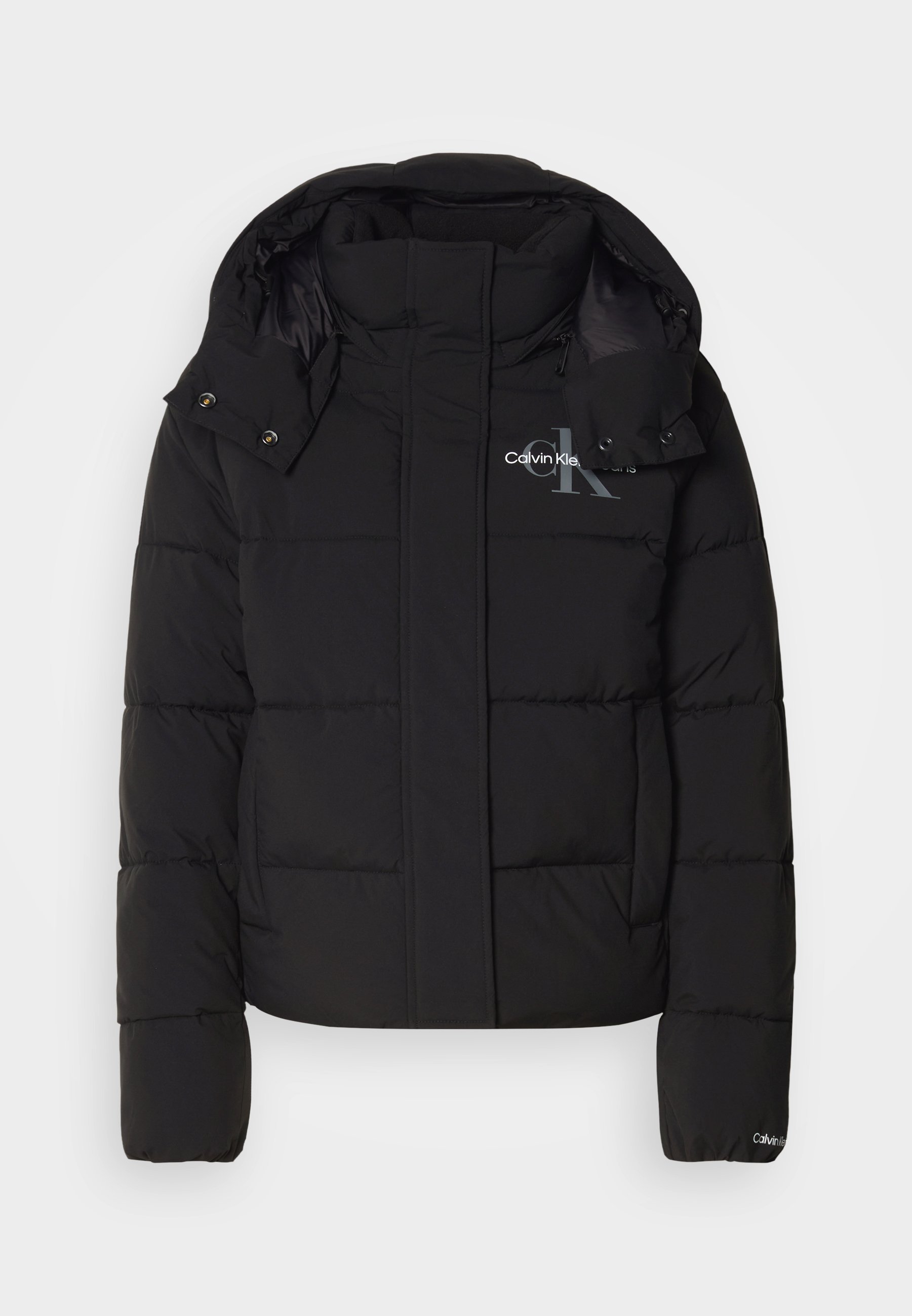 Doudoune Calvin Klein Jeans MONOLOGO - Veste d'hiver - noire