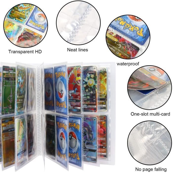 Classeur pour Pokemon - Sinwind - Capacité de 269 - Album pour Cartes Pokemon