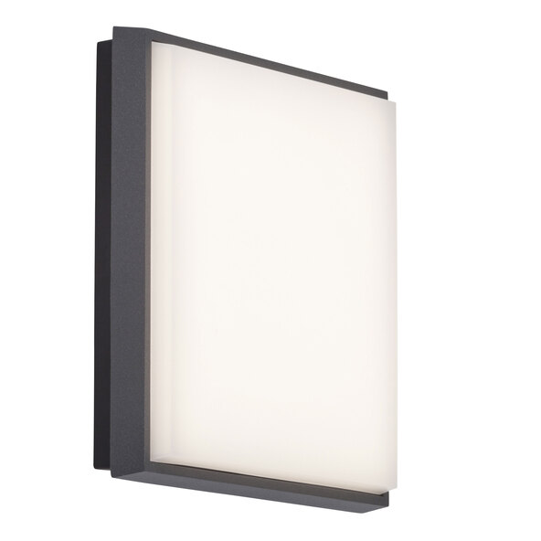 Εξωτερικό επιτοίχιο φωτιστικό LED Letan Square, 18 W, 2.600 lm