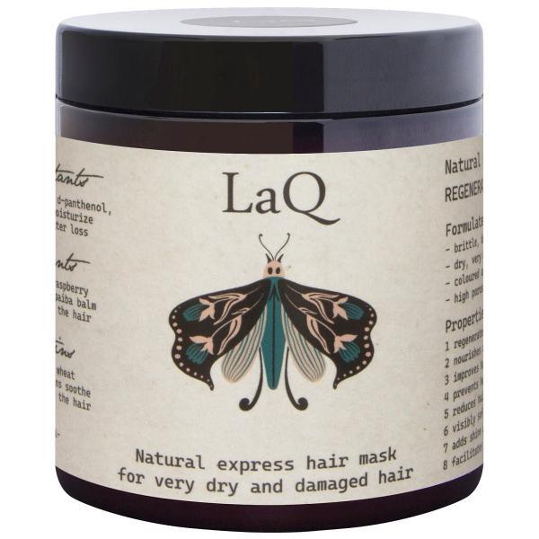 Mascarilla capilar regeneradora y nutritiva LaQ Express 8 en 1, 250 ml
