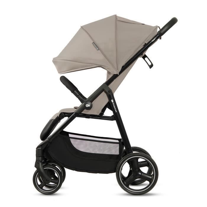 Kinderkraft Trig 3 Beige Stroller with One-Hand Folding