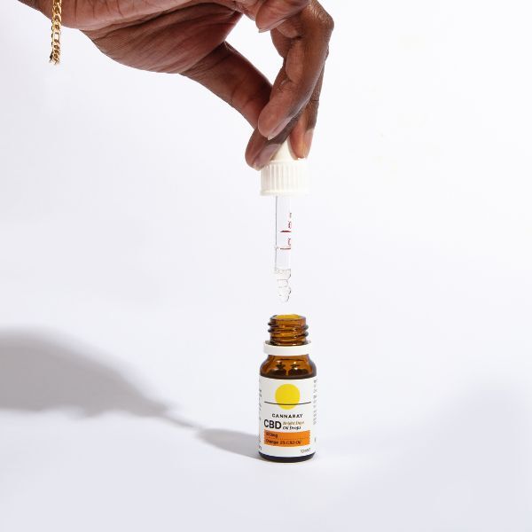 Cannaray Bright Days Oliedruppels 500 mg 10 ml - Sinaasappel | Gezondheid | Superdrug