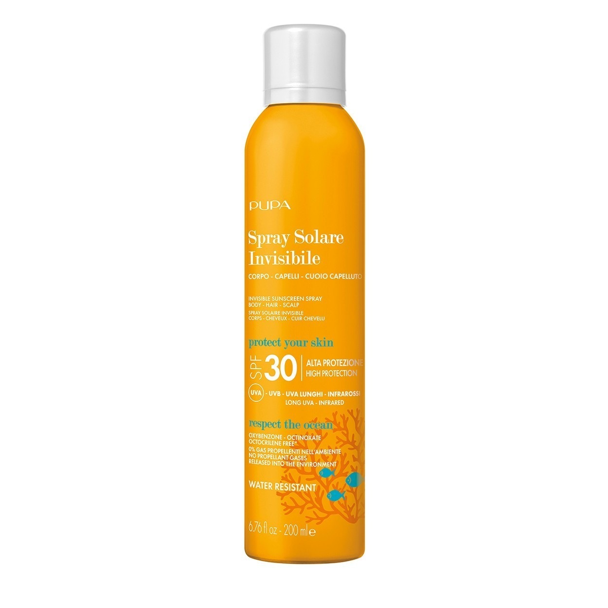 PUPA Milano nevidljivi sprej za sunčanje SPF 30 - 200 ml
