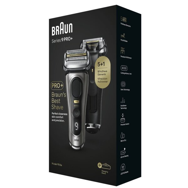 Braun Series 9 Pro+ 9515s električni brijač<br>grafit