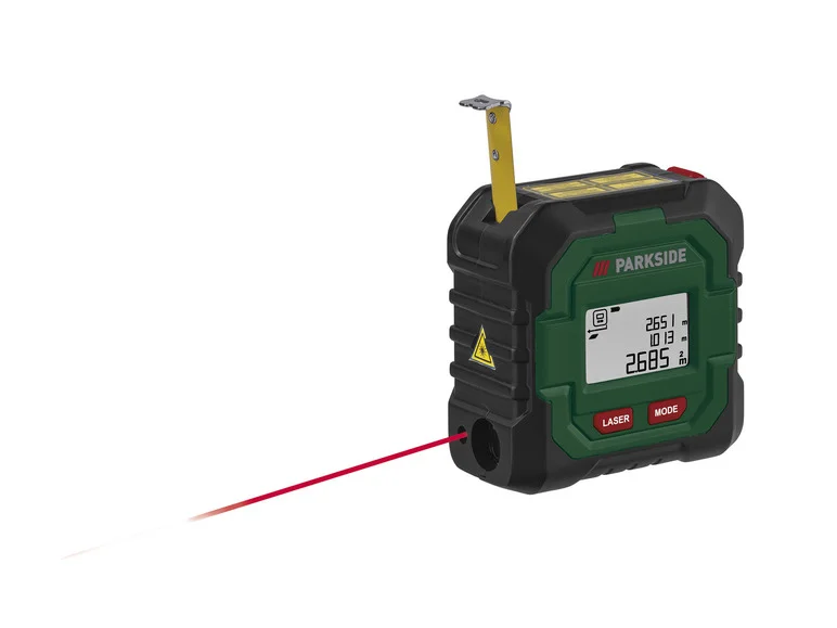 Telemetria a laser sem fio PARKSIDE® com trena PLMB 4 C2, 50 m