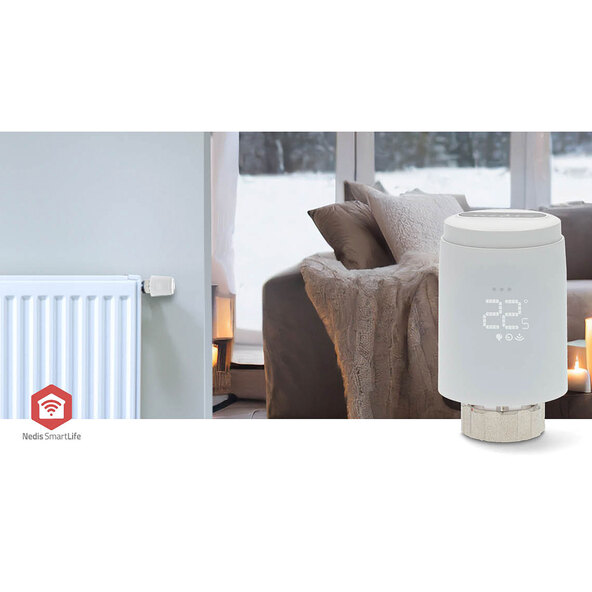 Termostat pro radiátor ZBHTR20WT, Zigbee 3.0, SmartLife
