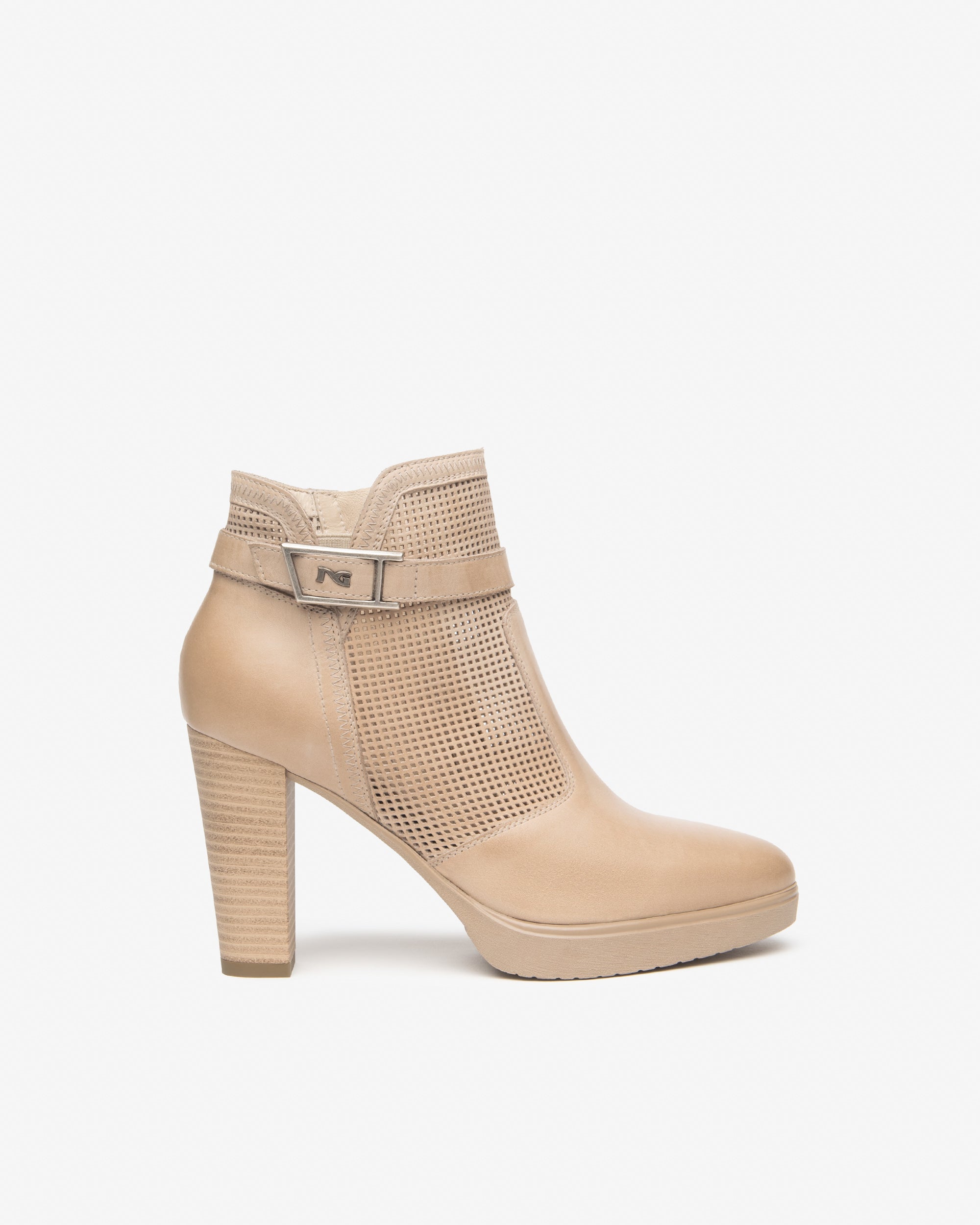  Damen-Ankle-Boots aus Leder