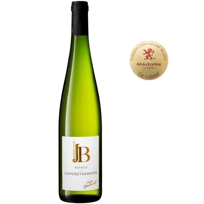Joseph Beck 2023 Gewürztraminer – Elsässer Weißwein (6 Stück)