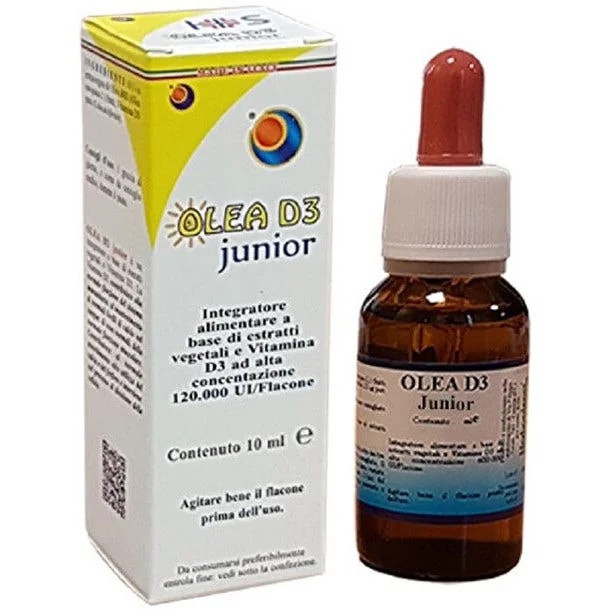 HERBOPLANET Olea D3 Junior druppels 10 ml. Voor gezonde botten en een goed functionerend immuunsysteem.