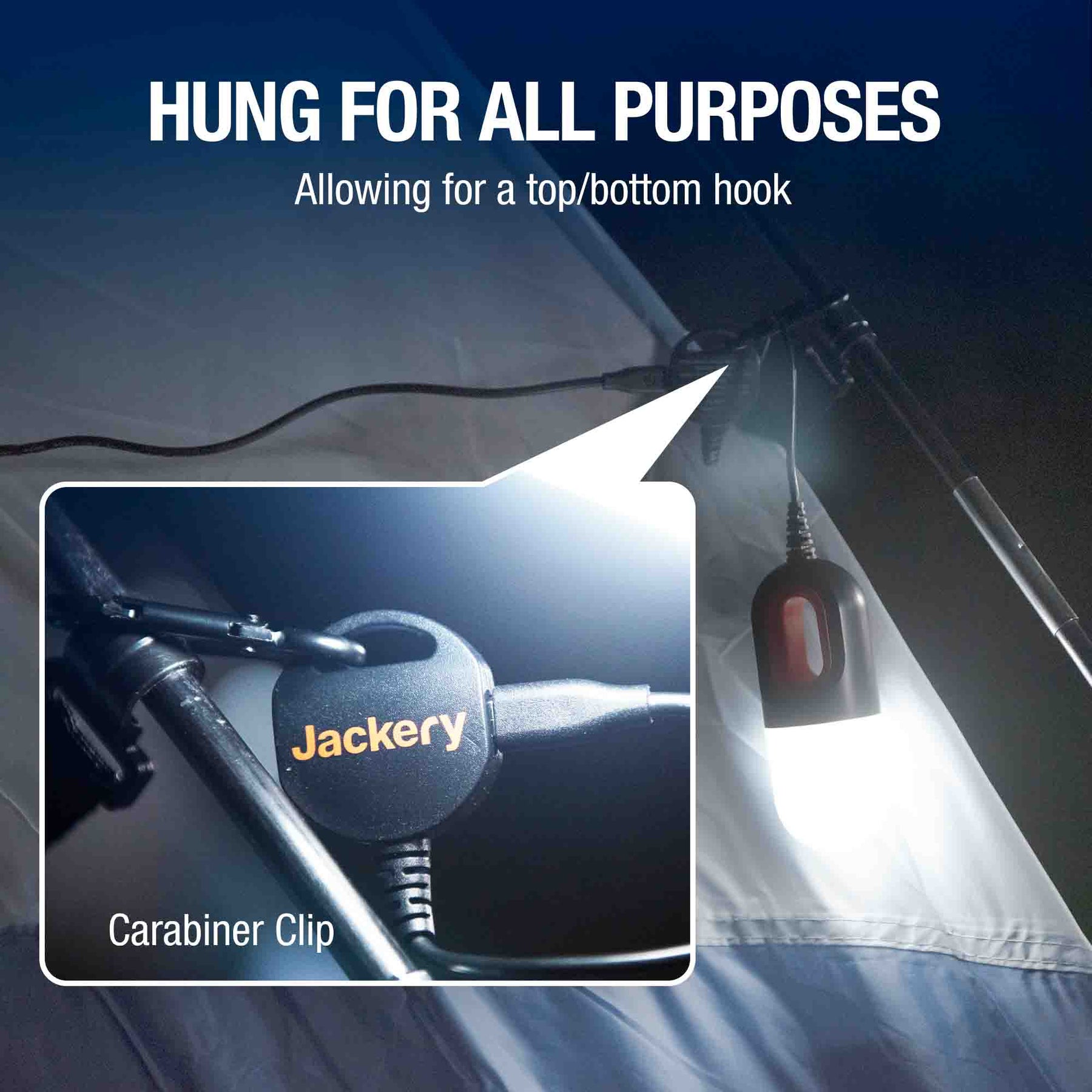 Lâmpada de acampamento Jackery