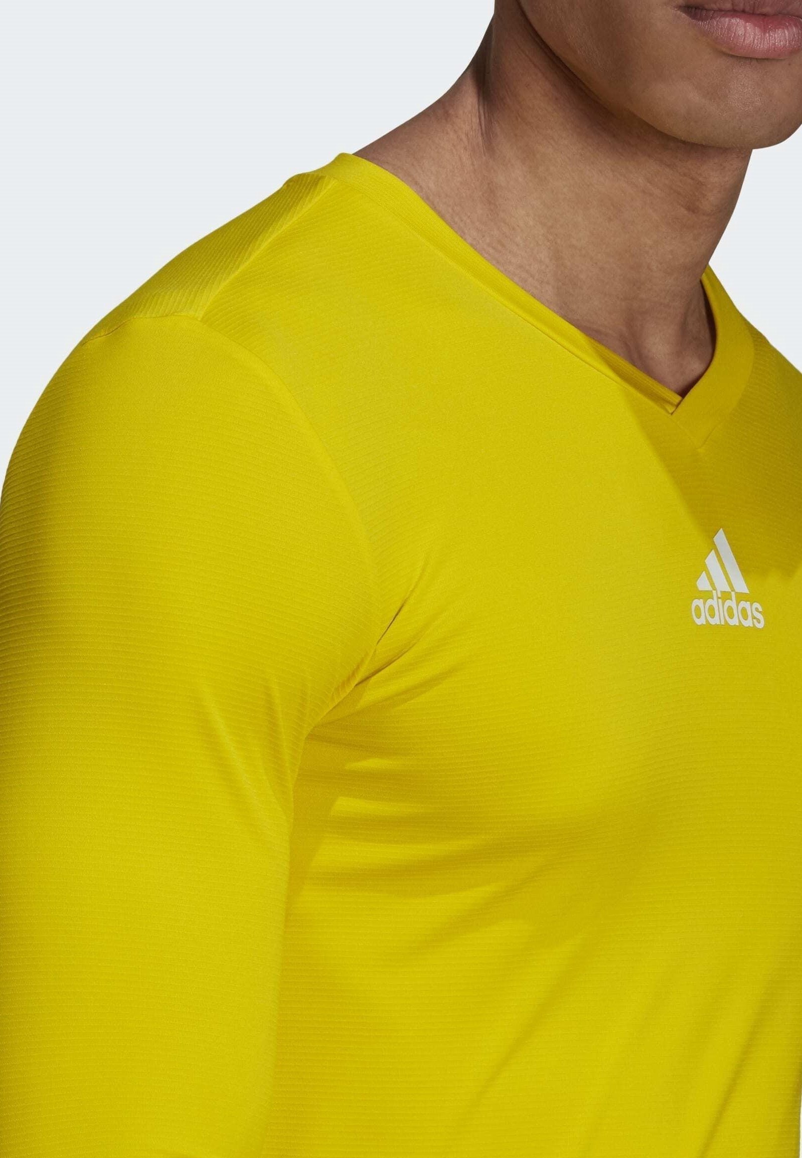 adidas Performance shirt met lange mouwen - geel