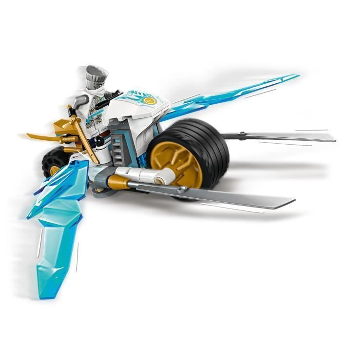 LEGO® NINJAGO® 71816 La moto da ghiaccio di Zane - Con minifigure, giocattolo avventura ninja