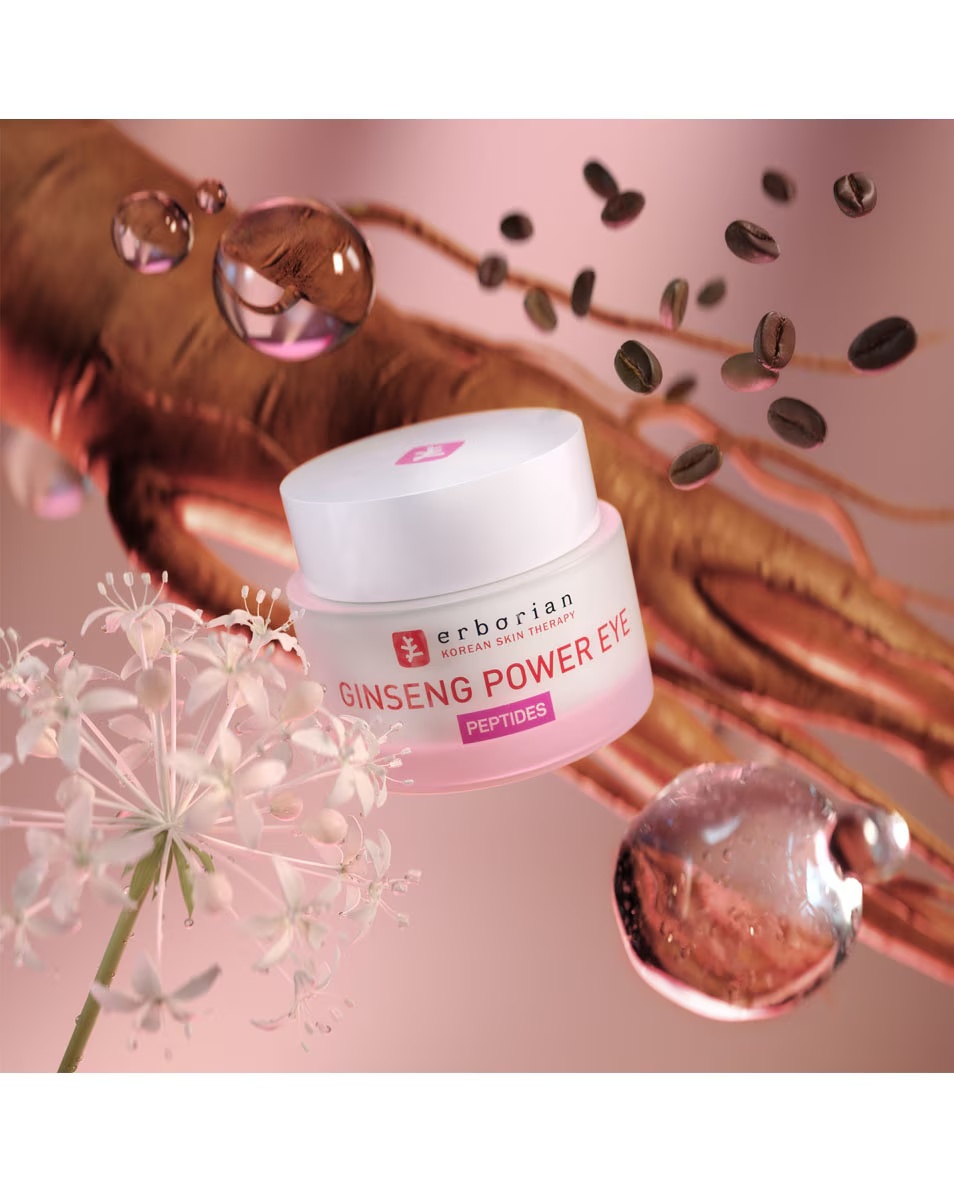 ERBORIAN GINSENG POWER EYE Κρέμα ματιών για λείανση