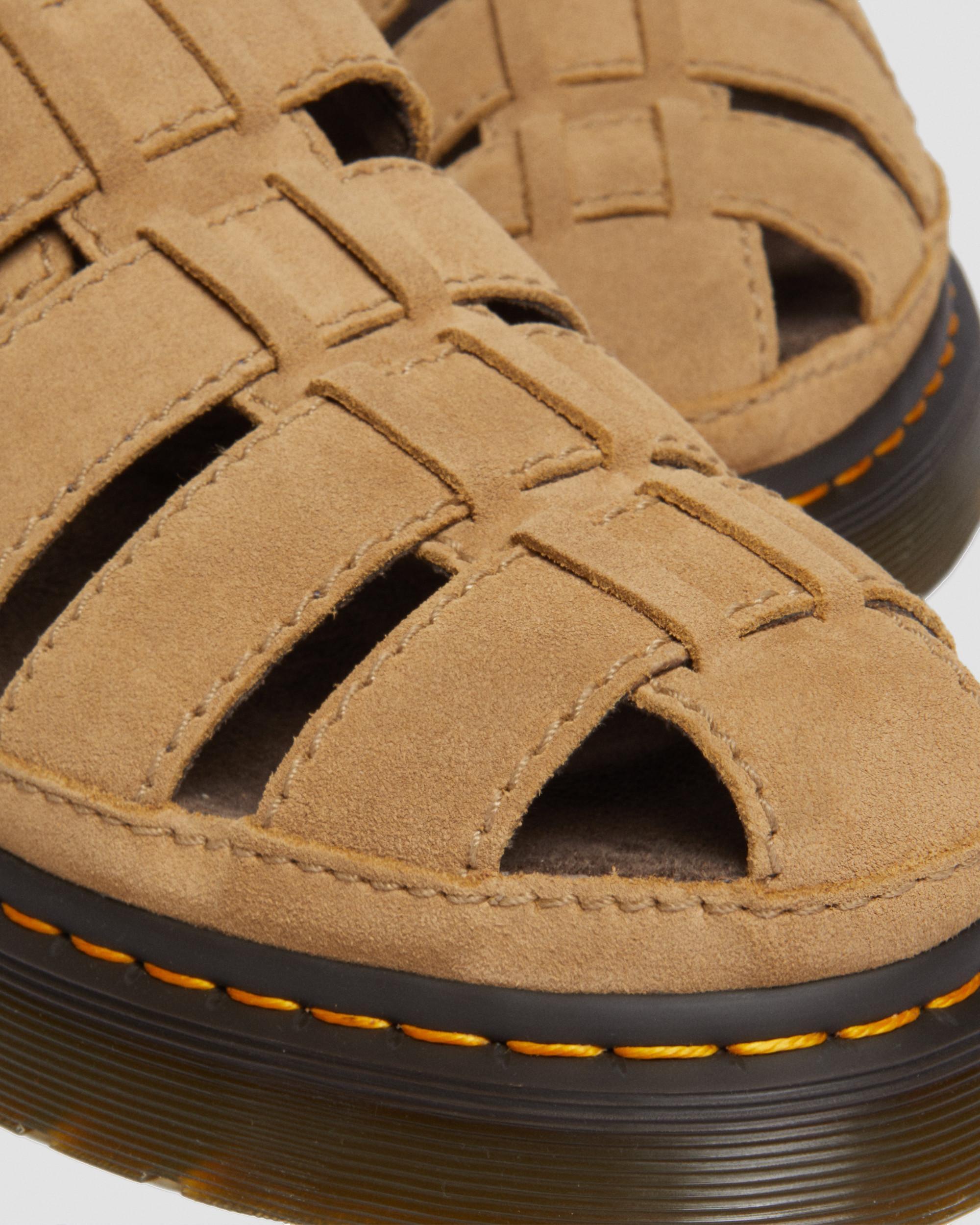 Wrenlie Bronx Wildleder Fisherman Sandalen