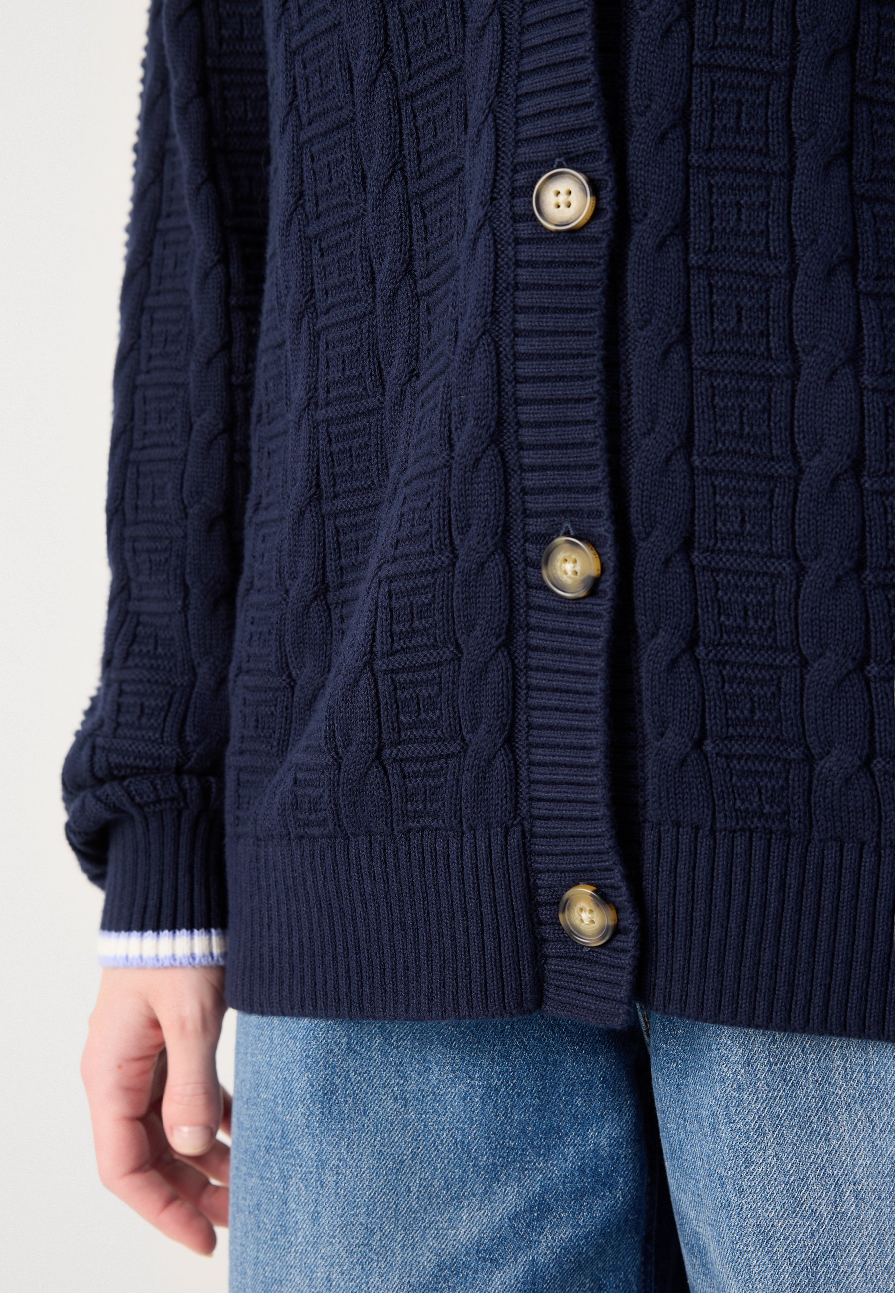 Cardigan Tommy Jeans - Bluză - navy închis