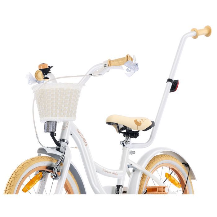 Bicicletta per bambini - Bicicletta con fiori - Ruote da 16