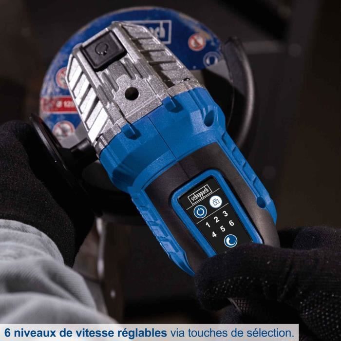 BC-AG125-X Cordless Angle Grinder - Brushless 125mm - Scheppach 20V IXES - without battery or charger