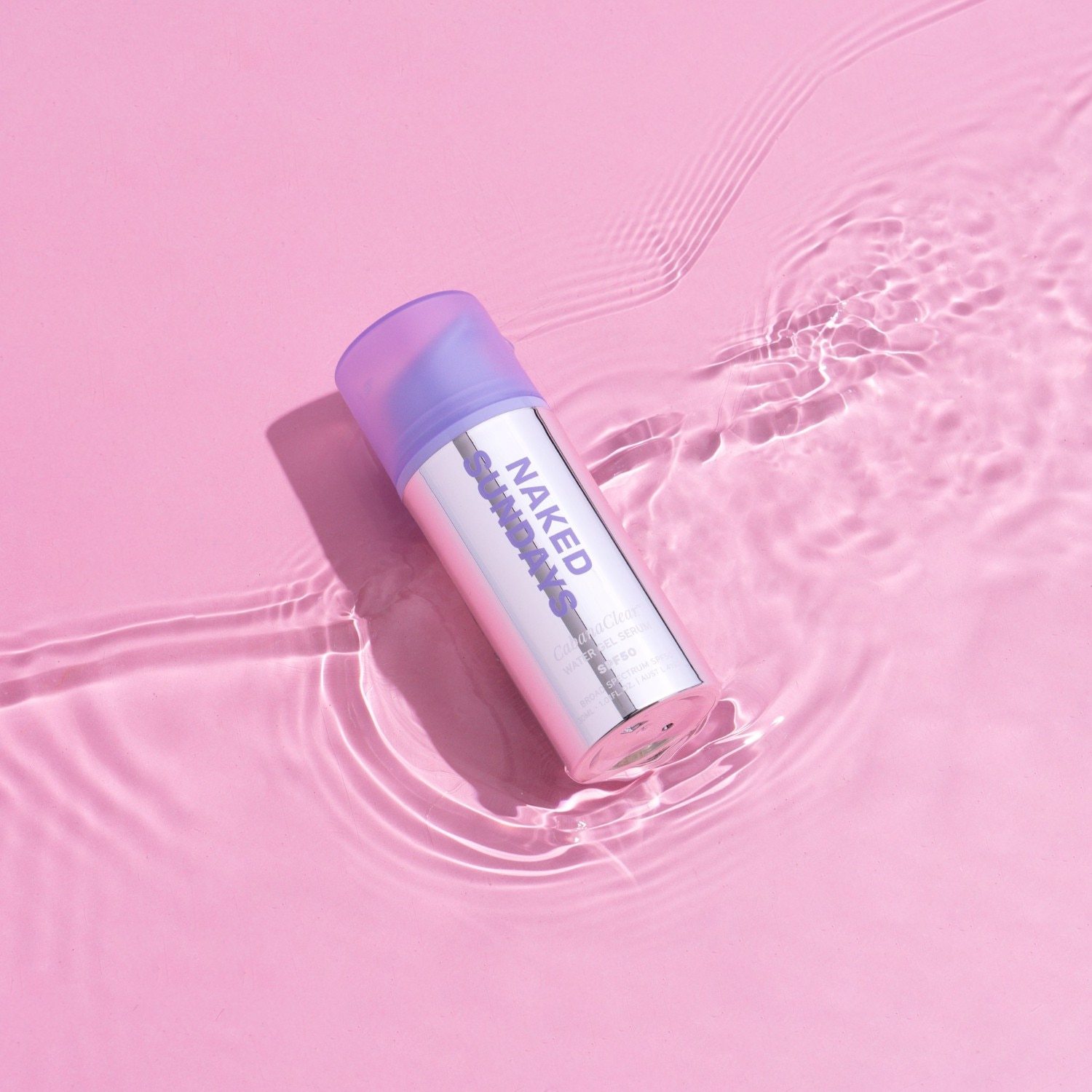 Vlažilni serum Naked Sundays CabanaClear Water gel serum SPF50 - 30 ml