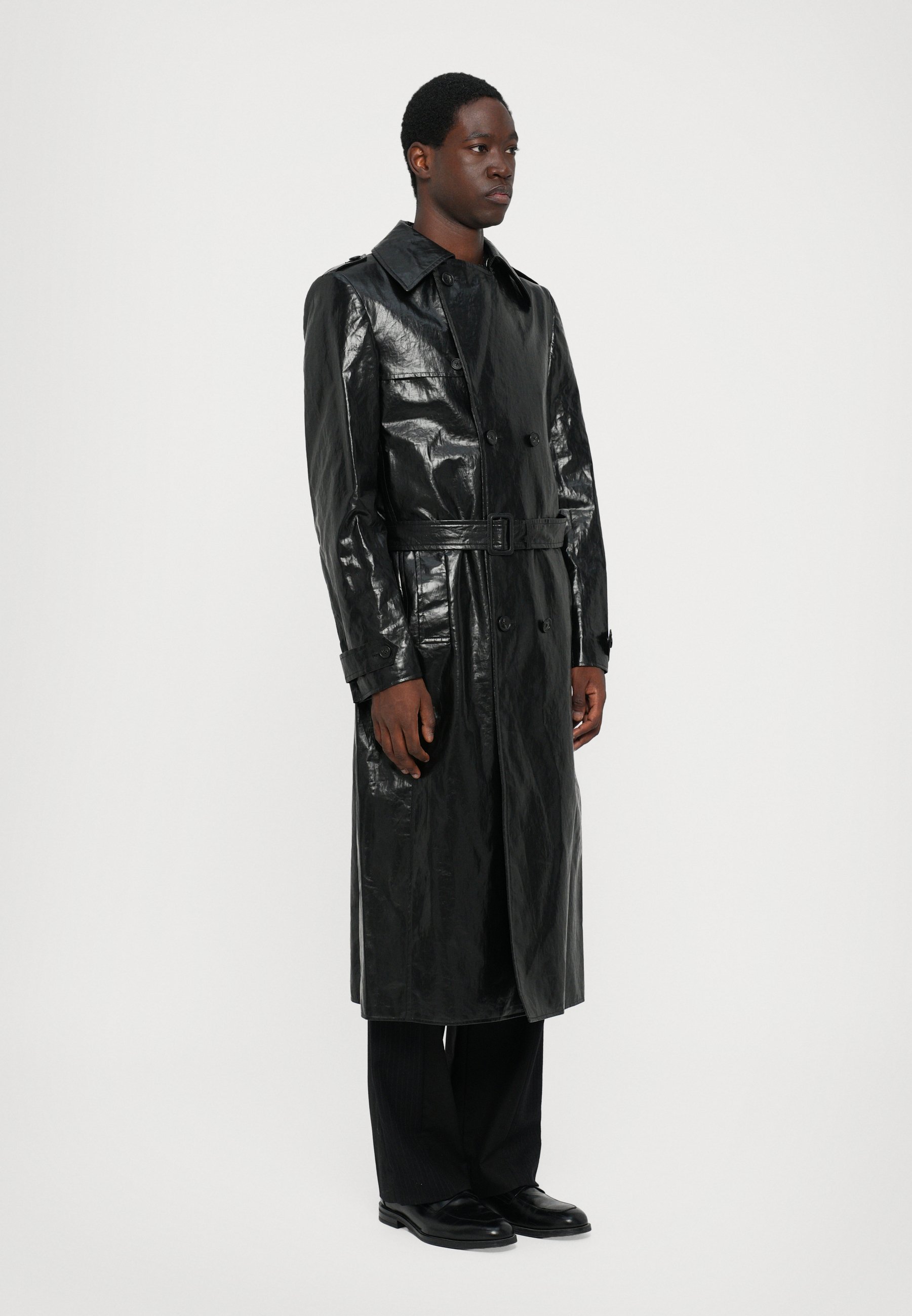 MM6 Maison Margiela trenchcoat - zwart
