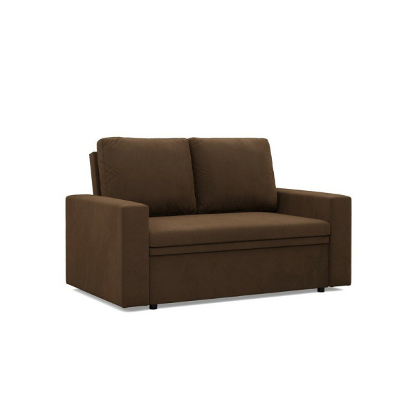 SOFA Neo z prostym podłokietnikiem brązowa